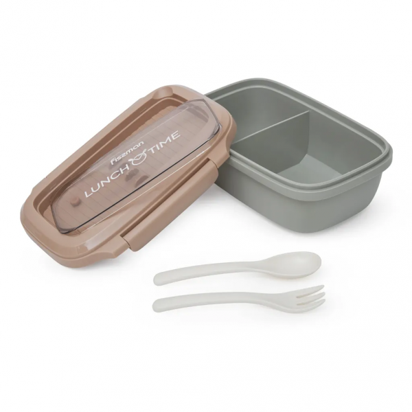 Lunch box Fissman 850 ml z 2 komorami
