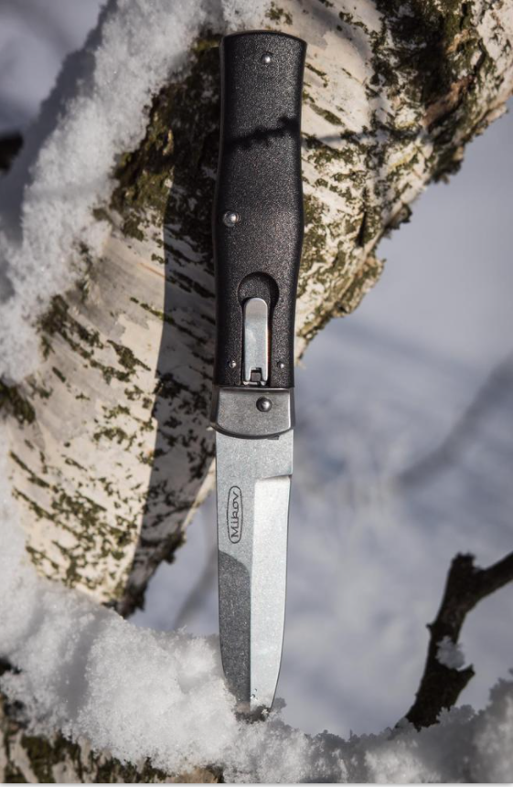 Nóż sprężynowy Mikov Predator Stonewash 241-BH-1L/STKP