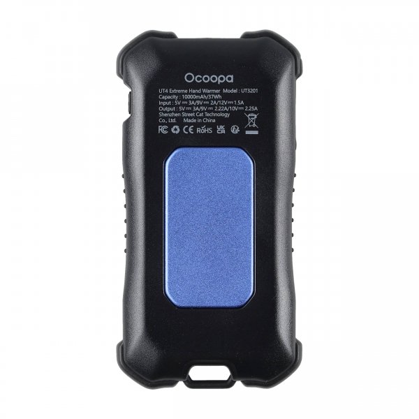 Ogrzewacz elektroniczny do rąk Ocoopa UT4 Extreme czarno-niebieski
