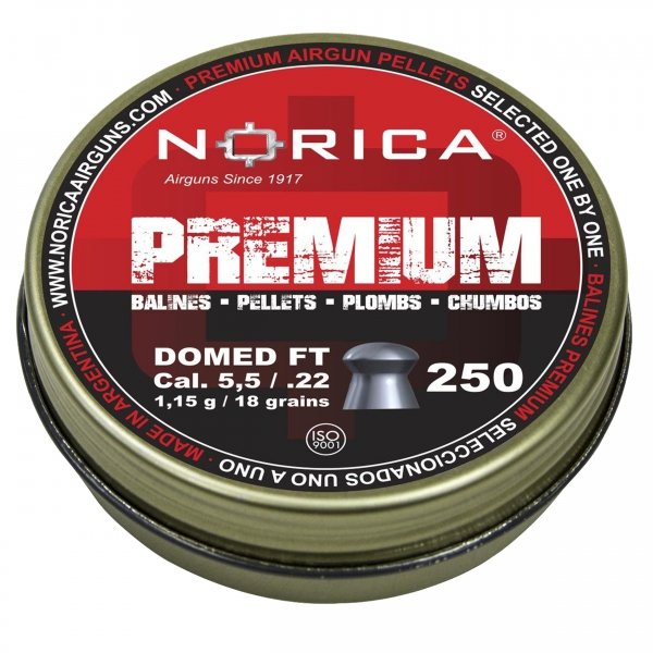 Śrut Norica Domed Premium FT 5,5 mm 250 szt.