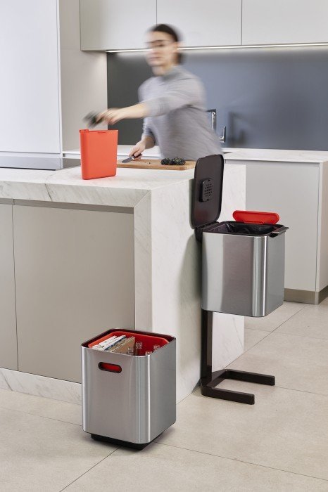 JJ - Kosz do segregacji śmieci 40 l Totem Compact,