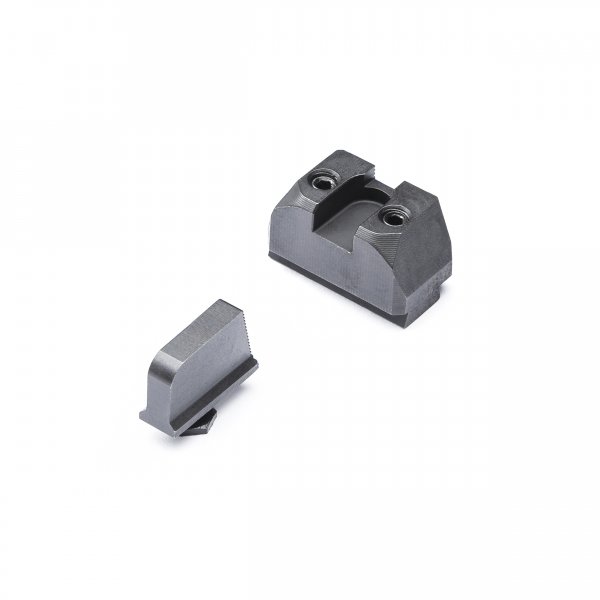 Wysokie przyrządy celownicze DTF Analog Sights High do Glock Gen 5 MOS - Black On Black