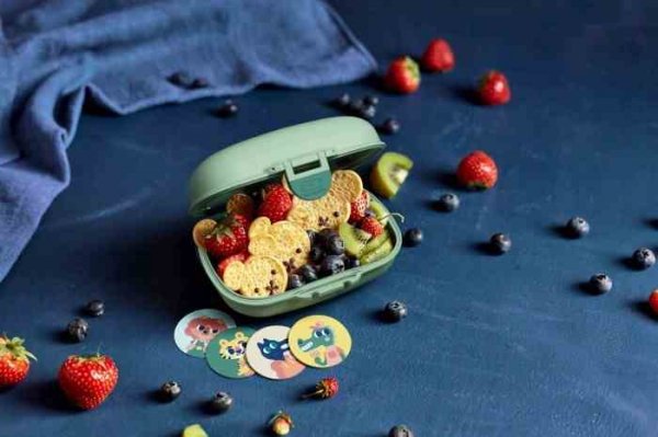 Monbento Gram lunchbox dla dzieci 0,6 l Green Forest