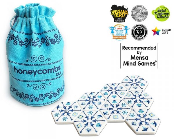 Gra Honeycombs Blue - plastry miodu