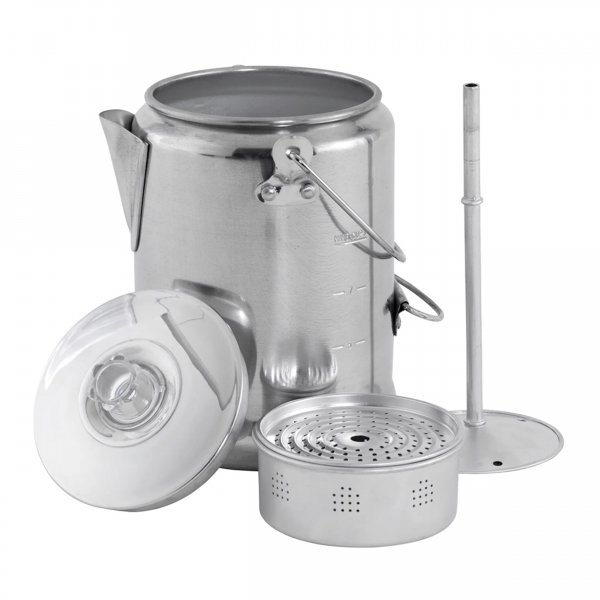 Kawiarka turystyczna Easy Camp Adventure Coffee Pot - silver