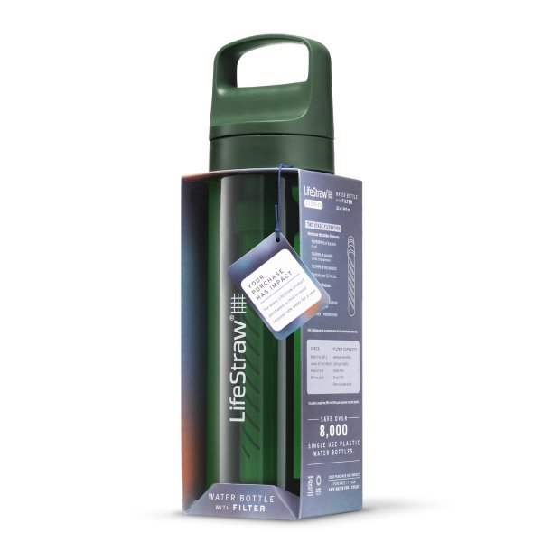 Butelka z filtrem LifeStraw Go 2.0 T.Green 650ml