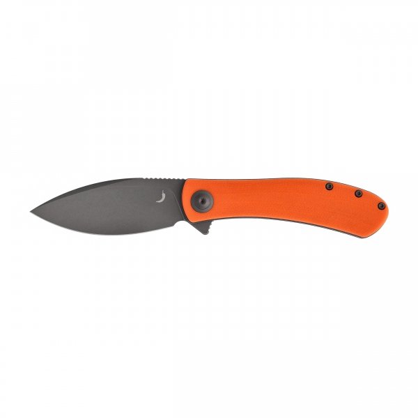 Nóż składany Trollsky Knives Mandu pomarańczowy G10