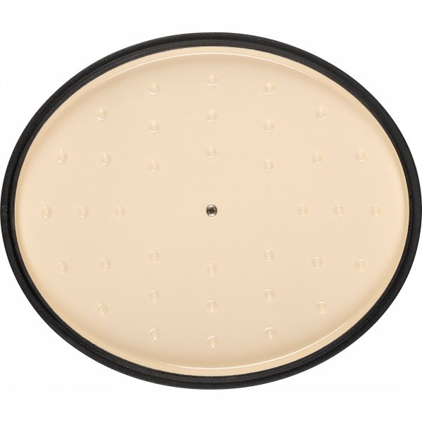 Garnek żeliwny Owalny 6.5l Czerwony Bellamonte Ballarini