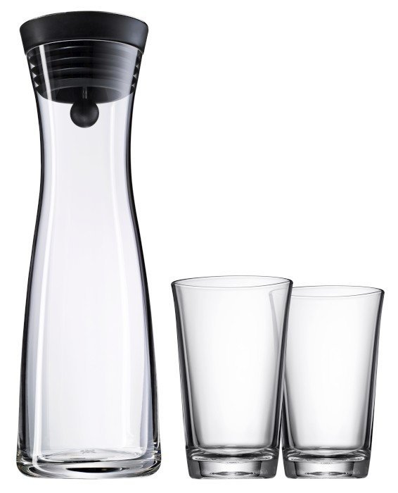 WMF - Karafka + 2 szklanki, Basic
