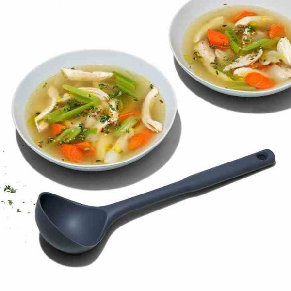 OXO-Chochelka silikonowa szara, Good Grips