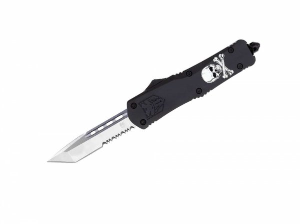 Nóż CobraTec Large FS-3 Jolly Roger Tanto Serr