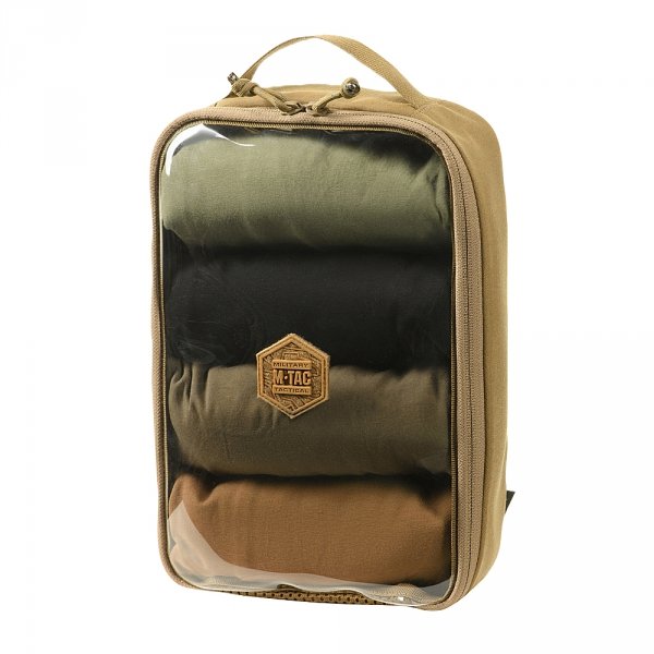 Organizer ergonomiczny M-Tac przezroczysty Elite Large Gen. II coyote