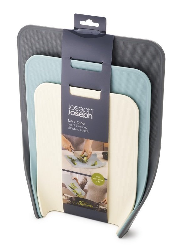 Joseph Joseph  Zestaw 3 desek do krojenia, Opal, Nest  Chop