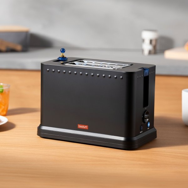 Bodum toaster na diwe kromki Ottoni Black