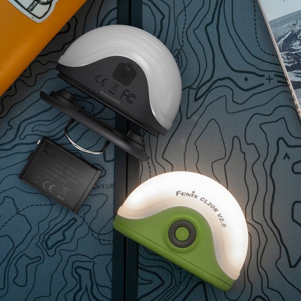 Lampa kempingowa Fenix CL20R V2.0 zielona