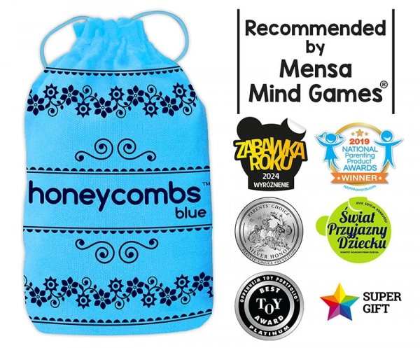 Gra Honeycombs Blue - plastry miodu