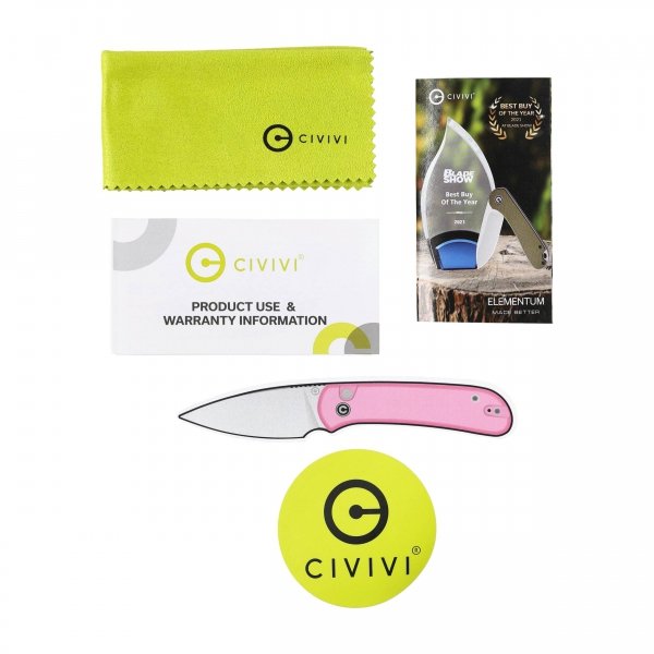 Nóż składany Civivi Natterjack Neutral Blue G10 C24028-2