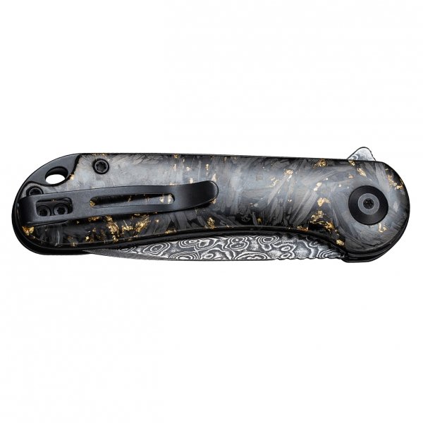 Nóż składany Civivi Elementum C907C-DS1 shredded carbon fiber / golden  black