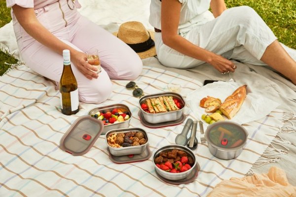 BB-Lunchbox stalowy 0,6l. Multifunction