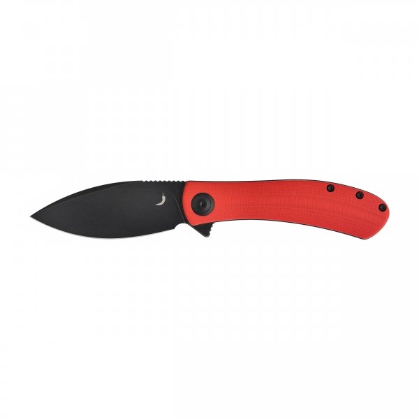 Nóż składany Trollsky Knives Mandu czerwony G10