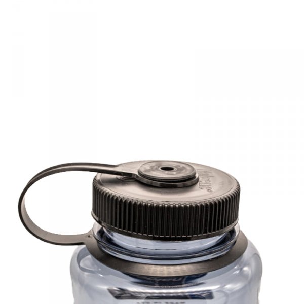 Butelka Nalgene Wide Mouth 1 l szara z szerokim wlewem