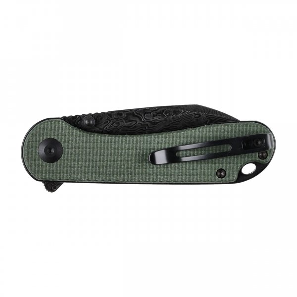 Nóż składany Civivi Elementum C18062AF-DS1 green canvas