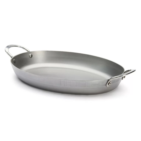 DE BUYER Patelnia owalna MINERAL B 36 cm