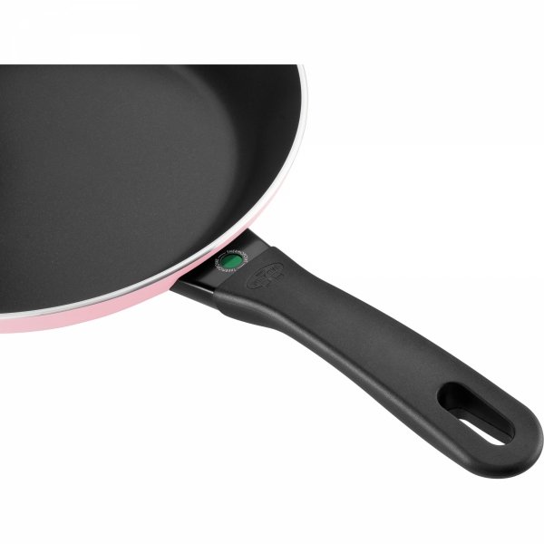 Patelnia Płytka 28 Cm Różowa Caprera Ballarini