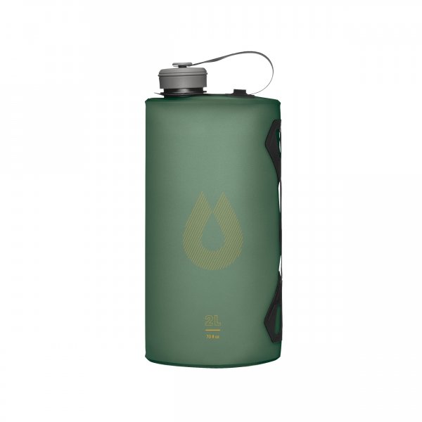 Bukłak na wodę składany HydraPak Seeker Bottle 2 l sage green