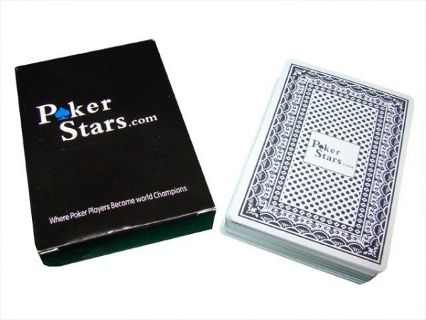 Karty do gry. Poker Stars. 100% plastik. 1 talia