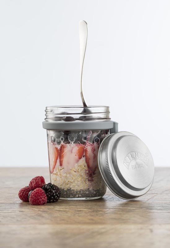 Kilner  Słoik śniadaniowy + łyżka
