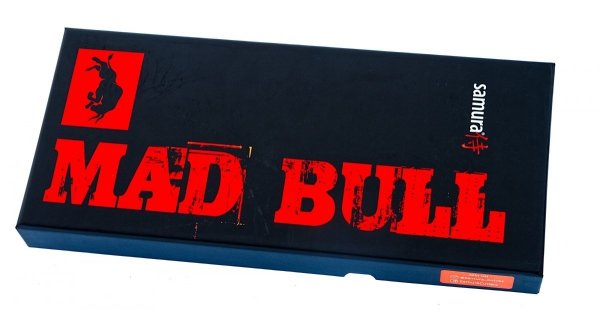 Samura nóż kuchnny Serb Mad Bull 180mm niebieska rączką