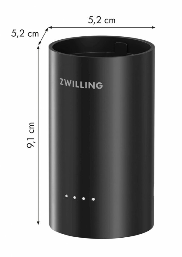 ZWILLING XTEND Zestaw Startowy: Bezprzewodowy Blender Ręczny + Bateria Czarny XTEND