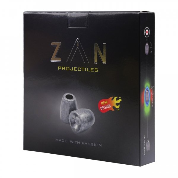 Śrut ZAN slug .218 (5,53mm)  30,5 grain (1,97grama) - 200sztuk w paczce
