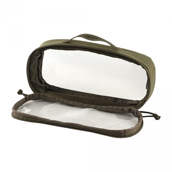 Organizer ergonomiczny M-Tac przezroczysty Elite Medium zielony