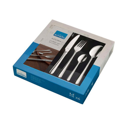 Amefa ASTORIA Komplet sztućców 24 cz. dla 6 osób