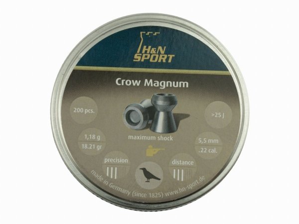 Śrut Crow Magnum Diabolo ciężki rozrywający 5.5 mm - 200 szt.