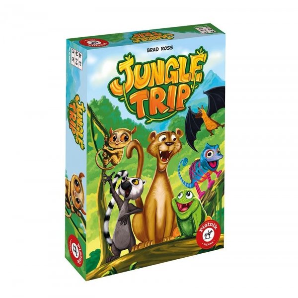 Jungle Trip - Gra Karciana ze Zwierzętami od Piatnik