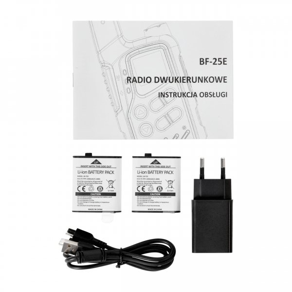 Krótkofalówki PMR Baofeng BF-25E Green Twin 2 szt.