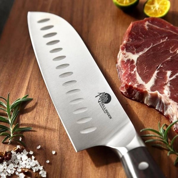 Nóż Dellinger SAMURAI (German) Santoku 180mm [XZ-B13SS7]