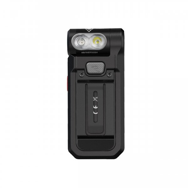 Latarka LED SW05R-RED czarna