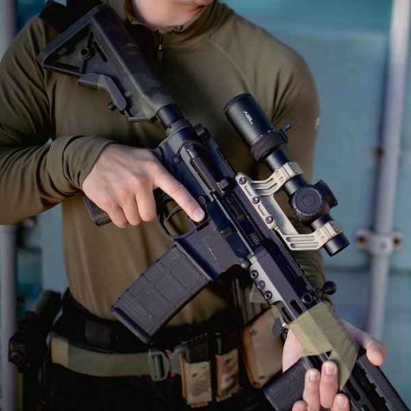 Luneta celownicza Primary Arms Compact PLx-1-8x24 FFP RDB Illuminated ACSS Raptor Yard 5.56 / .308 Reticle Gen II