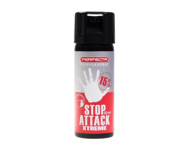 Gaz pieprzowy Umarex Perfecta Stop Attack Xtreme - strumień 50 ml (2.1907)