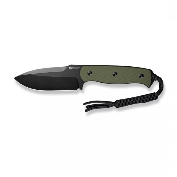 Nóż SENCUT Fixed Toxodon G10 OD Green Black Blade