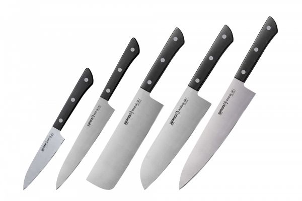 Samura Harakiri zestaw 5 noży kuchennych 59HRC
