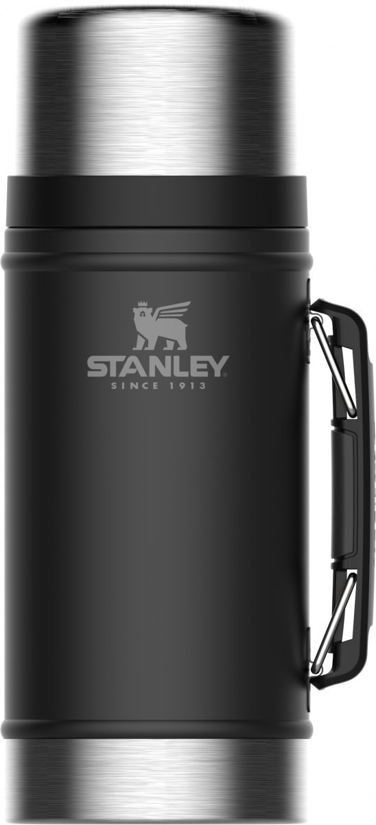 Termos obiadowy stalowy LEGENDARY CLASSIC - czarny 0.94L / Stanley