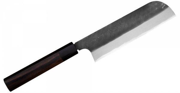 Hideo Kitaoka Shirogami Black Oktagon Nóż Kamagata Usuba 18 cm