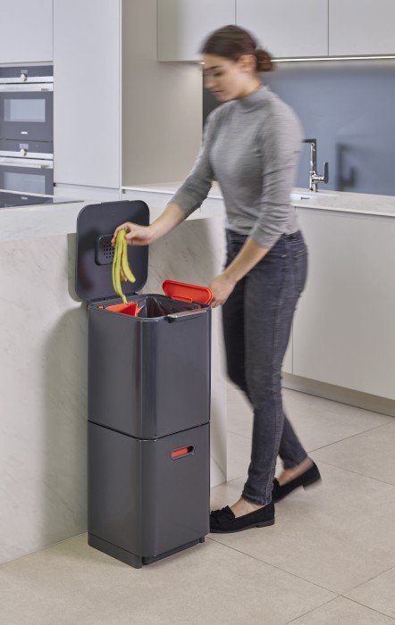 JJ - Kosz do segregacji śmieci 40 l Totem Compact,