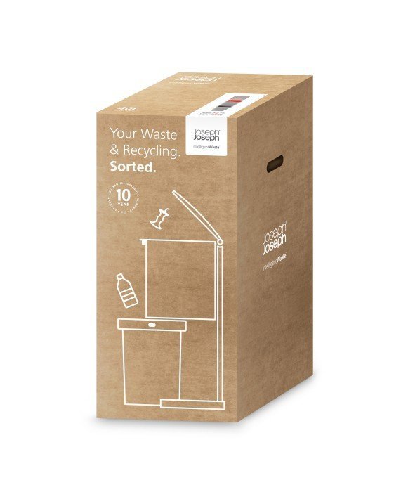 JJ - Kosz do segregacji 40 l. stone, Totem Pop