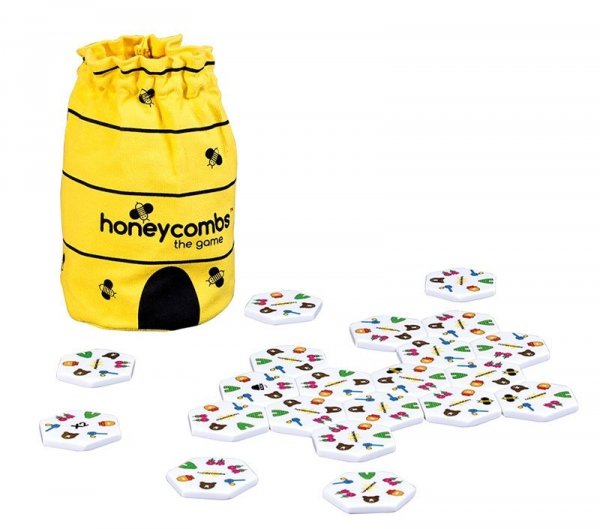 Karty Honeycombs Plastry Miodu - Gra Logiczna dla 1-8 Graczy